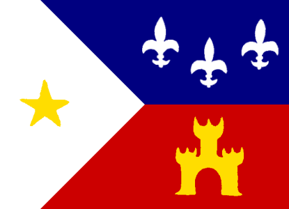 Acadiana Flag by Erotica Nicole Barton