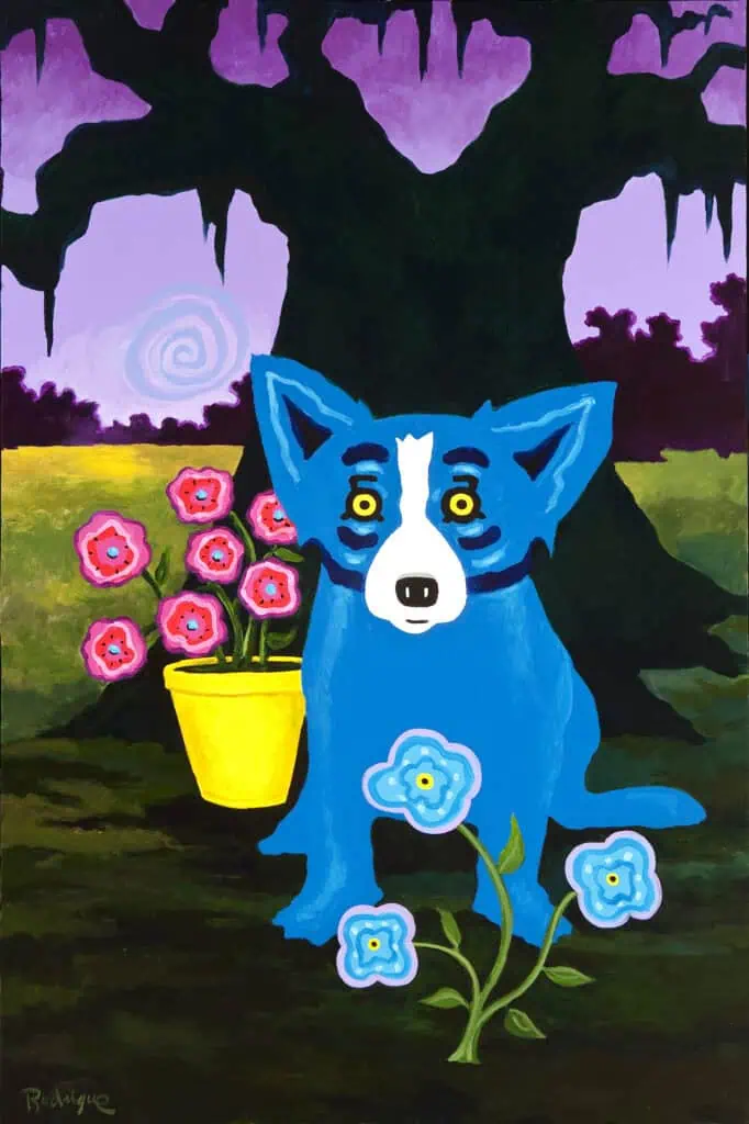 Blue Dog by George Rodrigue
