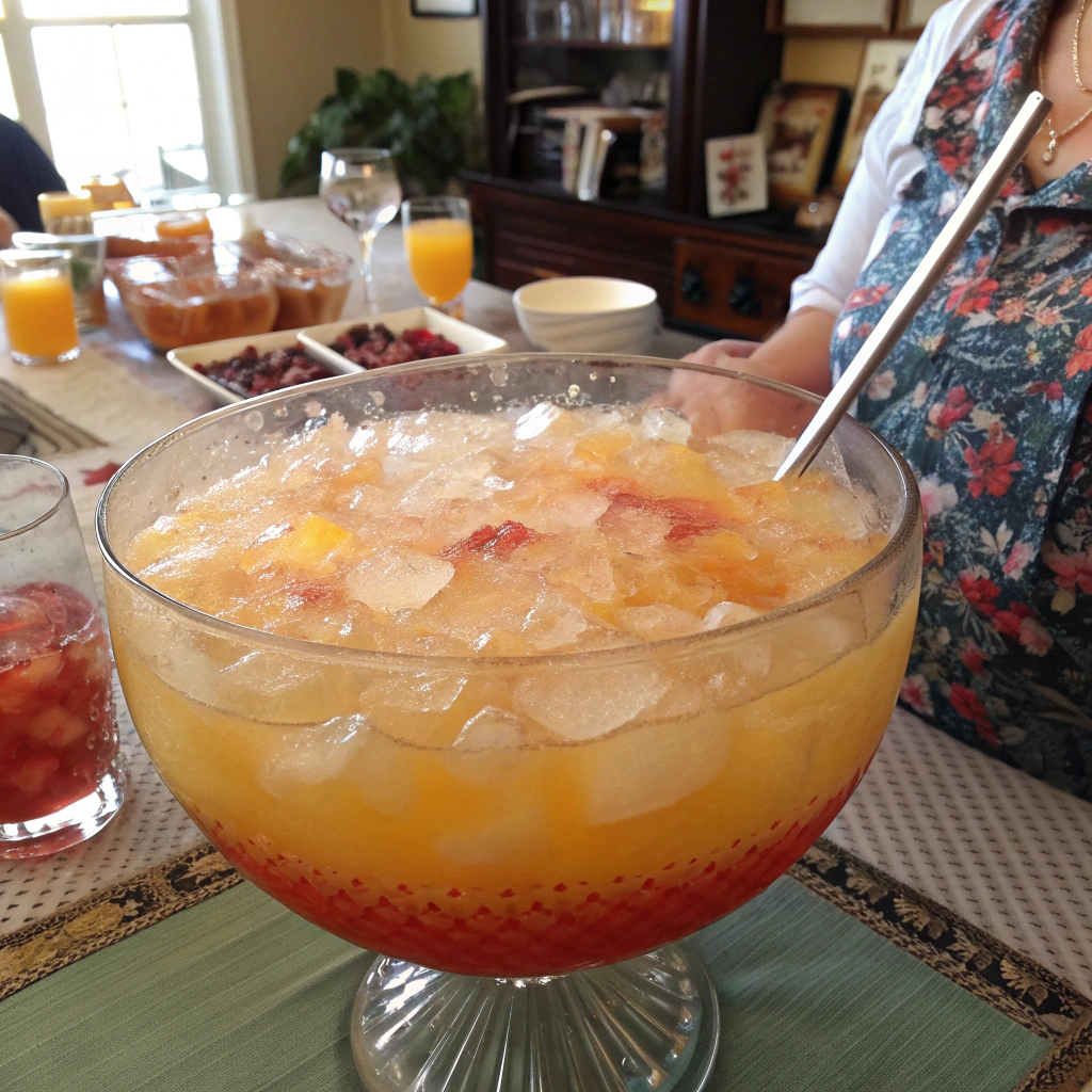 Amaretto Slush Punch