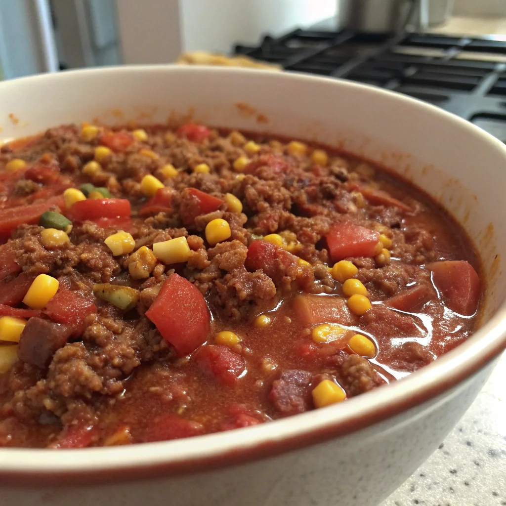 Bert's Children's Chili