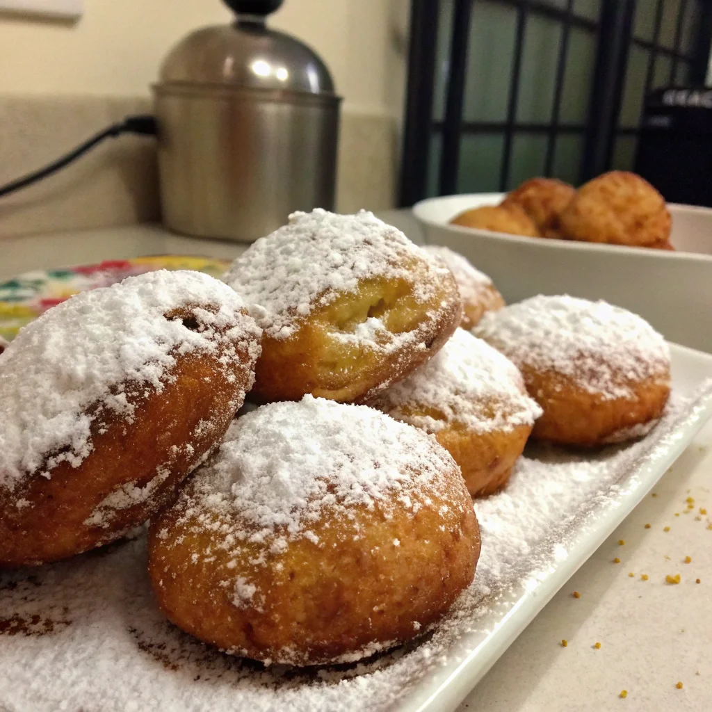 Croquinoles (Kro-ce-yoils) Cajun Doughnut