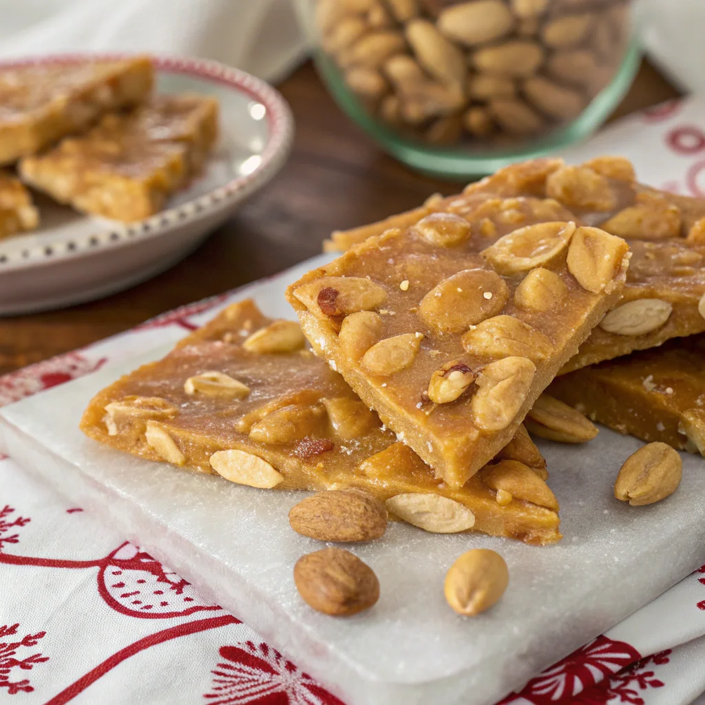 Dixie Peanut Brittle (With Cajun Flair)