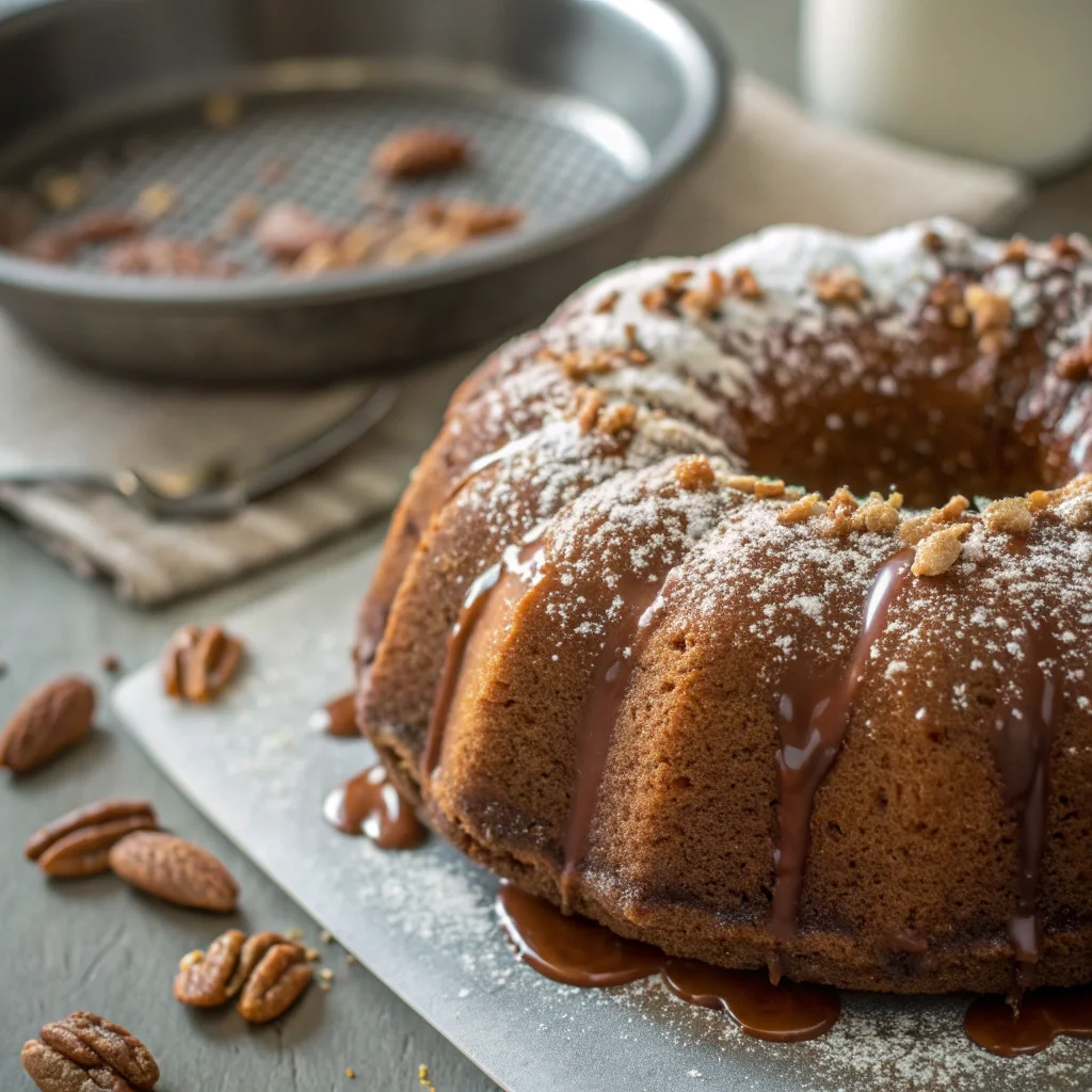 Eggnog Bundt Cake