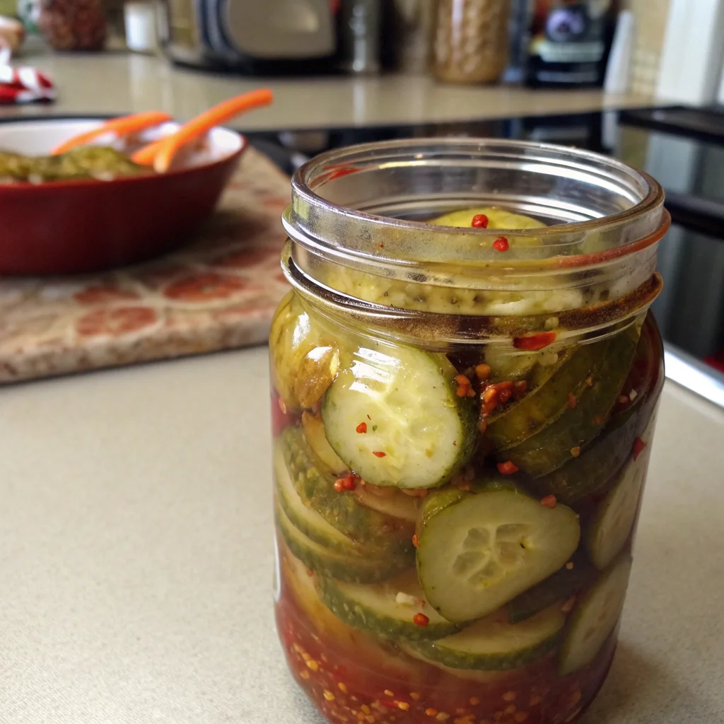 Fire and Ice Pickles