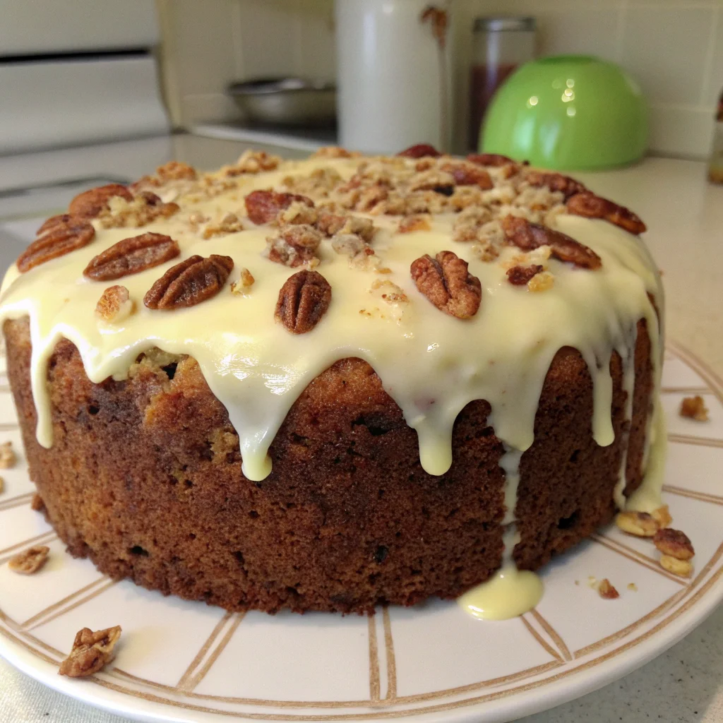 Fruit Cocktail Cake and Icing