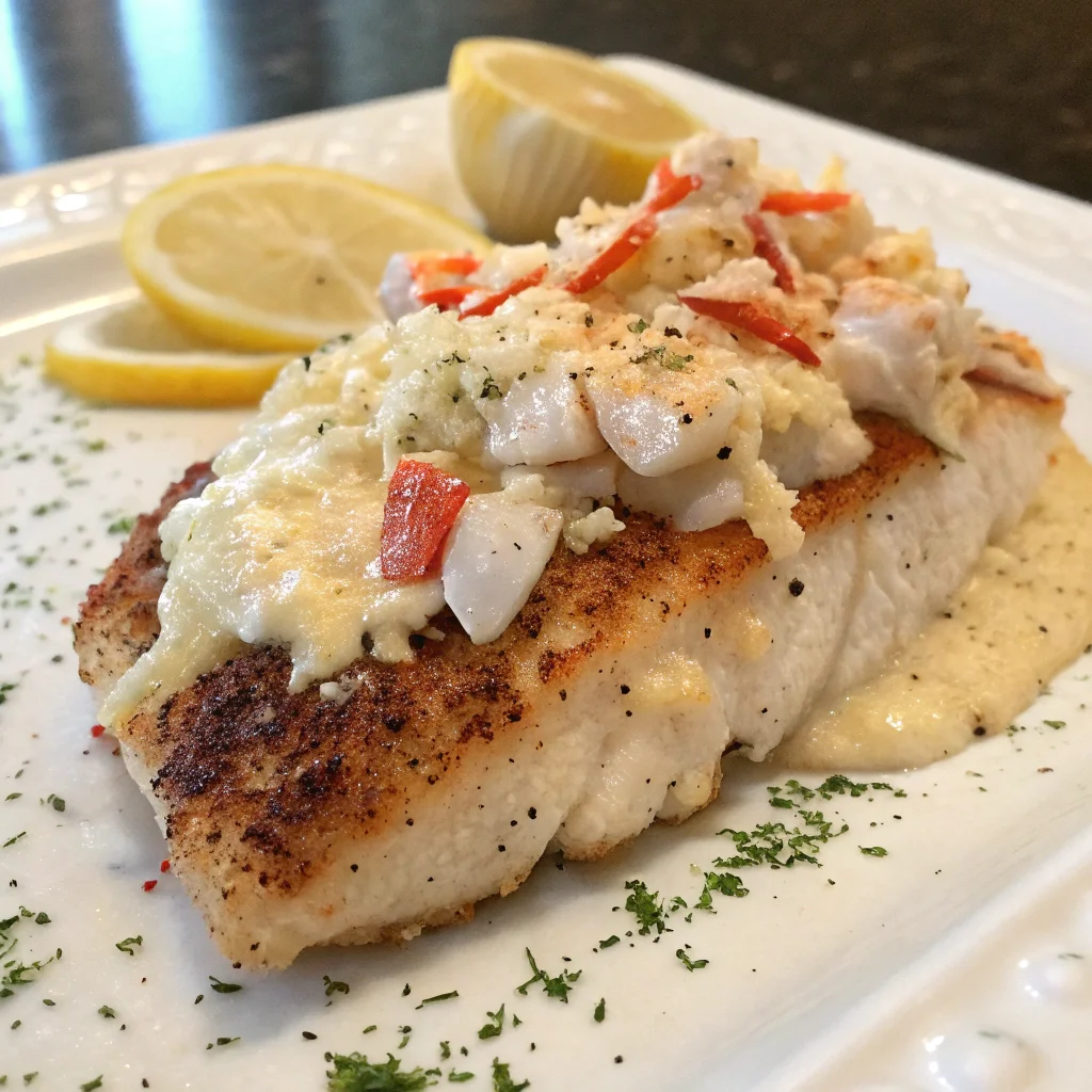 Heavenly Crabmeat Snapper