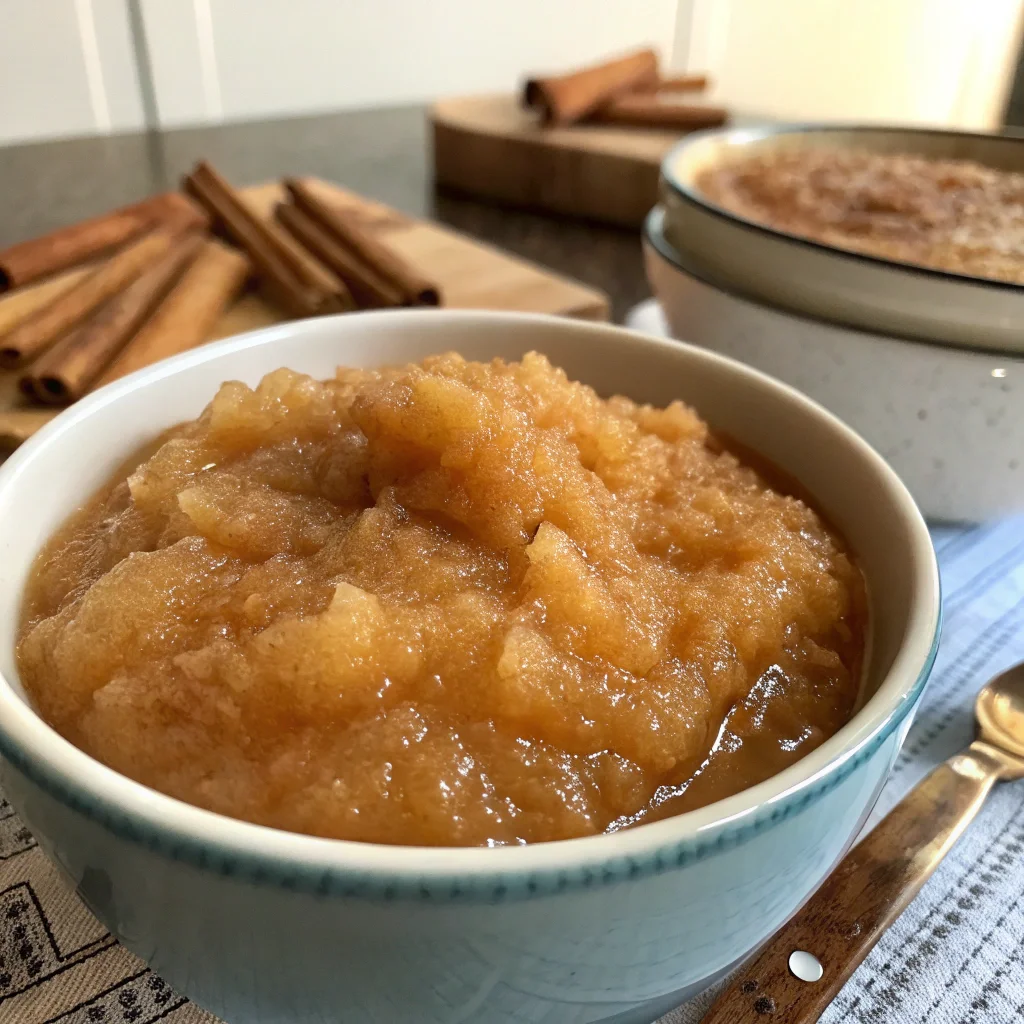 Homemade Applesauce