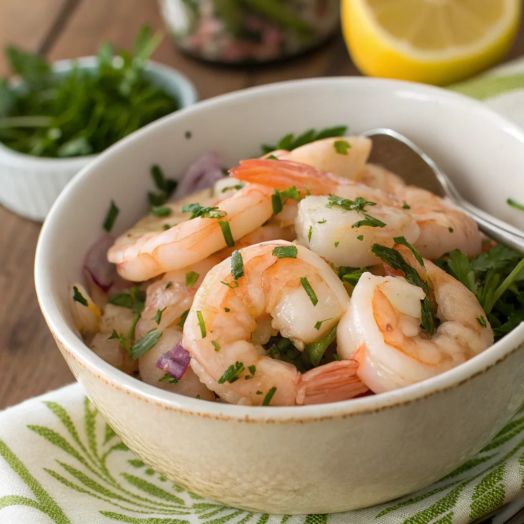 Marinated Shrimp for Salad or Appetizer