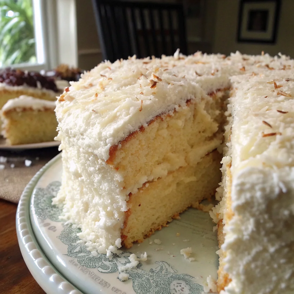 Maw Maw Laura's Coconut Cake