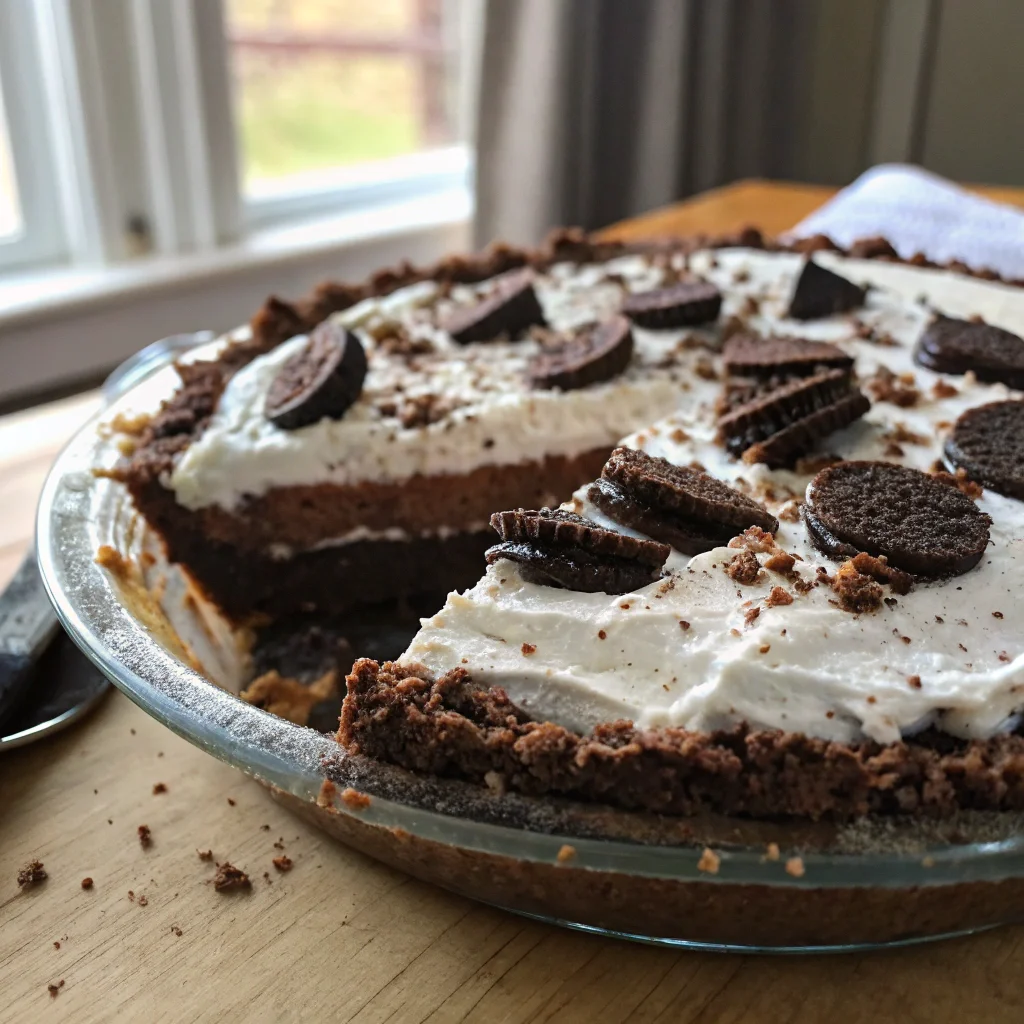 Oreo Cookie Pie