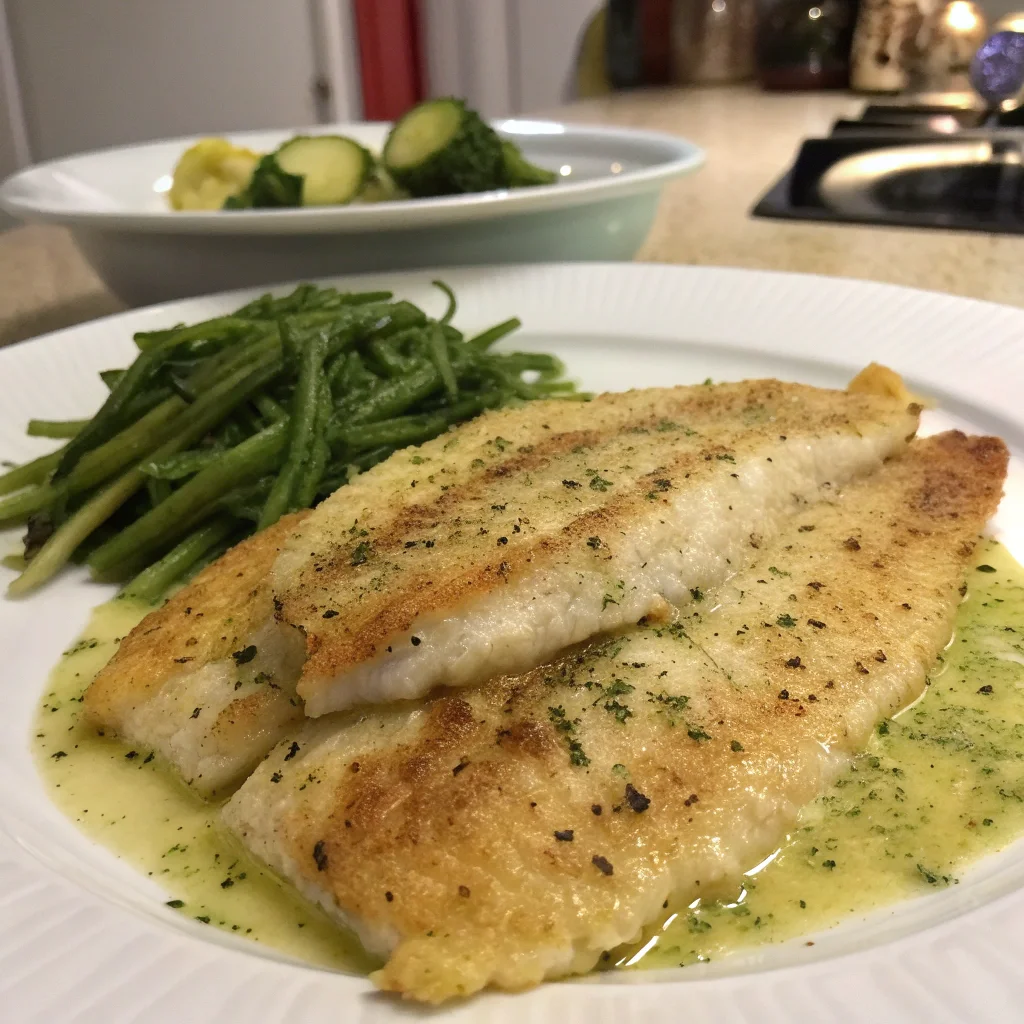 Pan-Fried Flounder Fillets