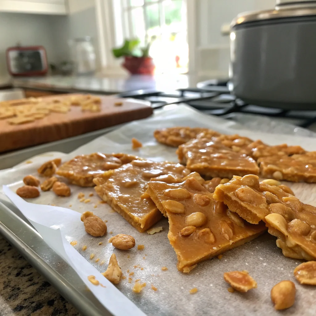 Peanut Brittle Ice Cream