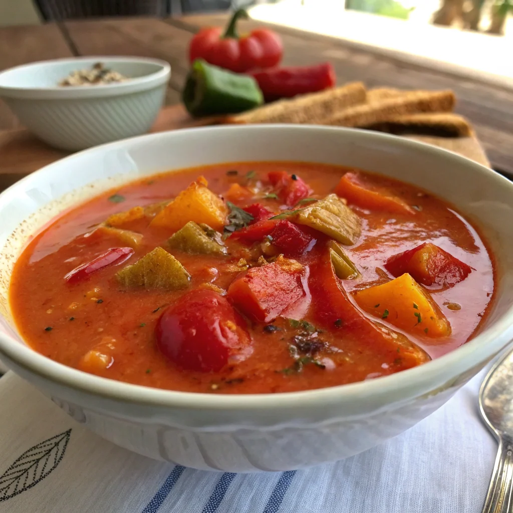 Roasted Pepper Soup