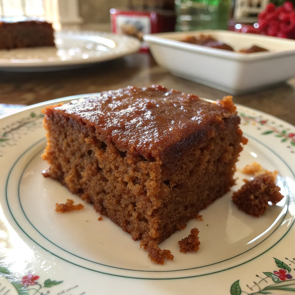 Steen's Syrup Gingerbread