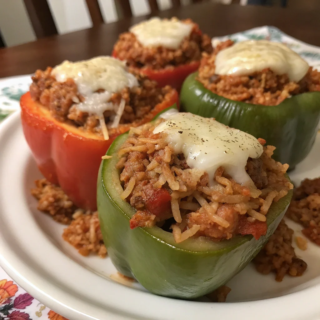 Stuffed Bell Peppers IV