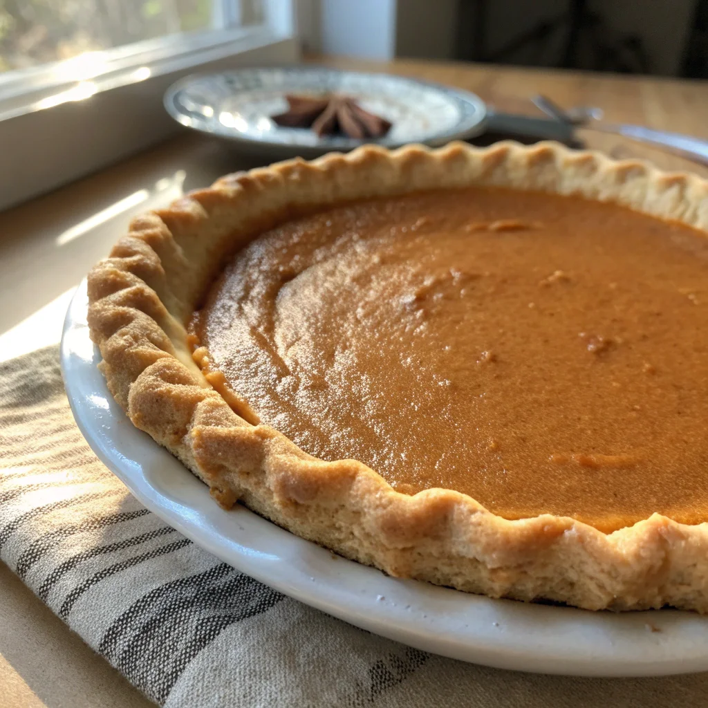 Sugar Free Pumpkin Pie