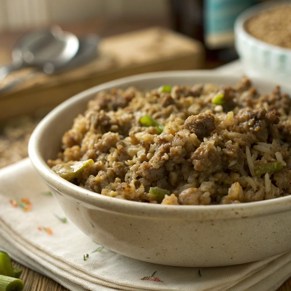 Thelma's Oyster Rice Dressing