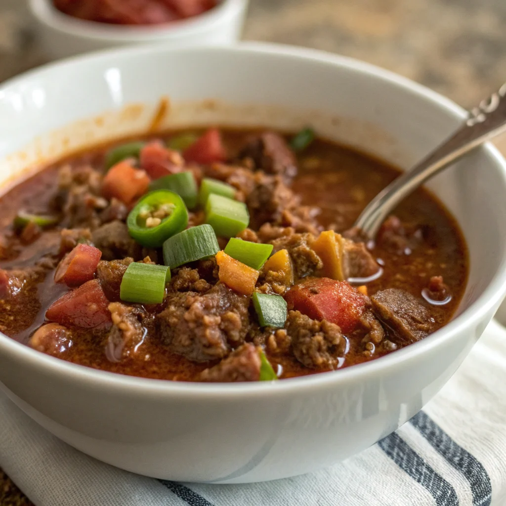 Venison Chili