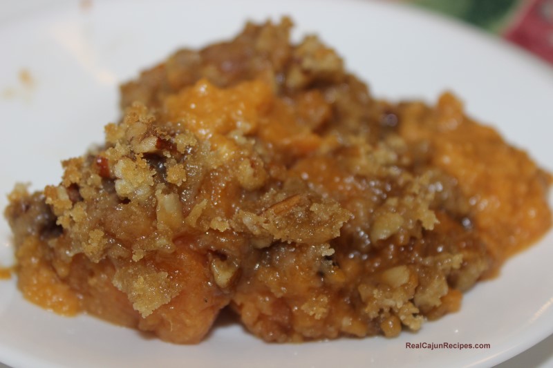 Sweet Potato Casserole II (Praline Topping) | RealCajunRecipes.com: la ...