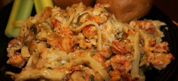 Classic Crawfish Fettuccini | RealCajunRecipes.com: La M De Maw Maw