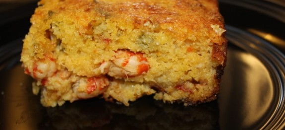 Crawfish Cornbread I | RealCajunRecipes.com: La M De Maw Maw