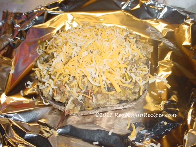 Bert’s Eggplant Crabmeat Stuffed Portabellas | RealCajunRecipes.com: la ...