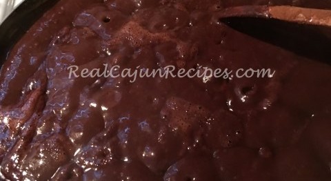 Classic Chocolate Sauce for Chocolate Bread | RealCajunRecipes.com: la ...