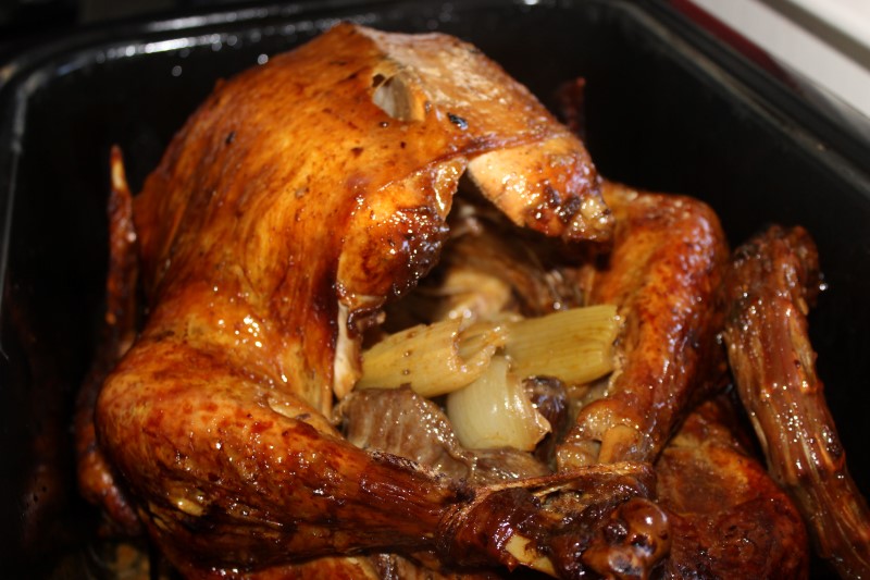 Turkey In A Roaster Oven RealCajunRecipes Com La M De Maw Maw   RCR Roaster OvenTurkey 3 Custom 